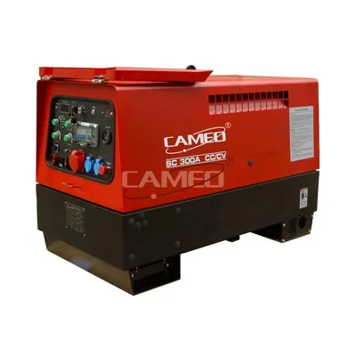 Dízelmotorral hajtott hegesztőgép 300 Amper